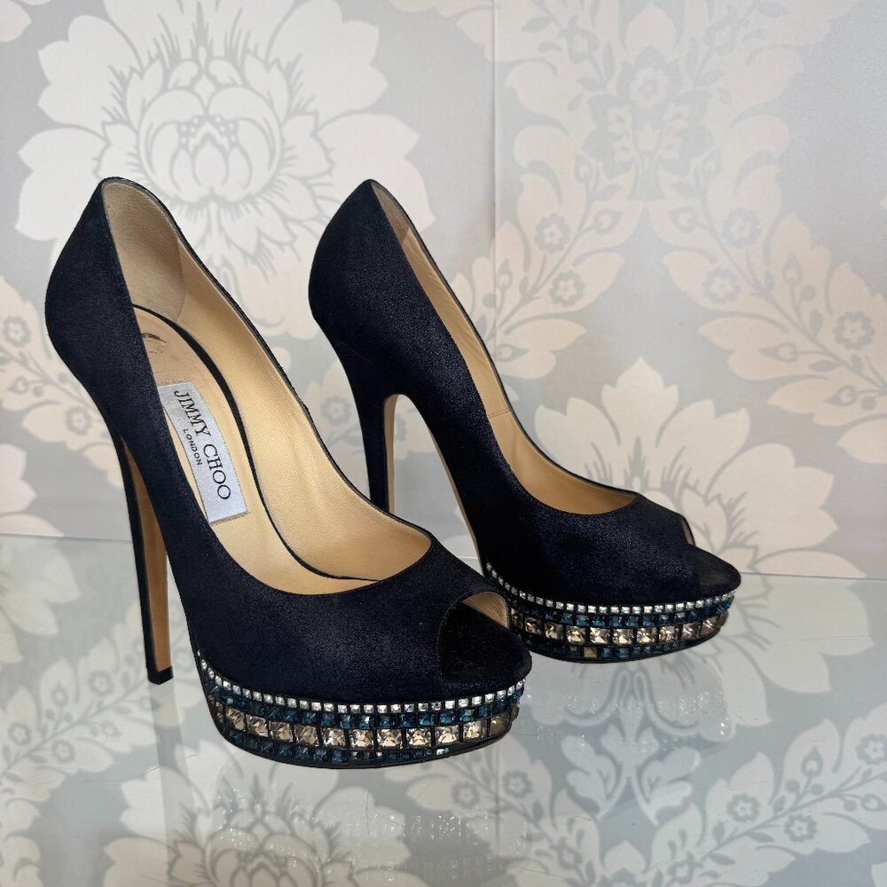 Jimmy Choo Platform High Heels - Size 38